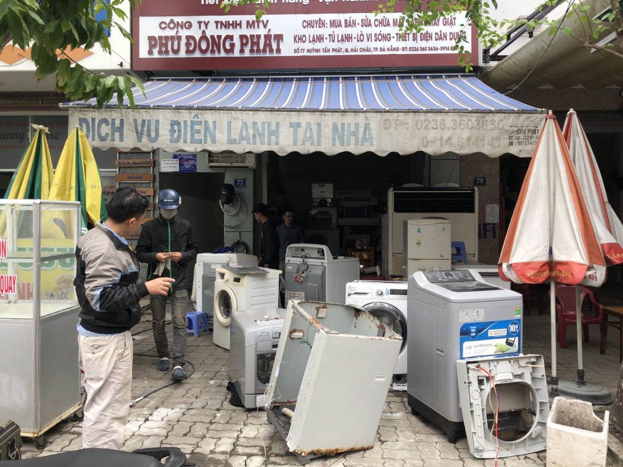 Dịch vụ sửa máy giặt Đà Nẵng tại Phú Đông Phát nhận sửa chữa tất cả lỗi hỏng hóc của máy giặt