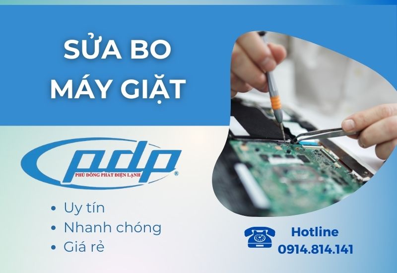 sửa bo máy giặt