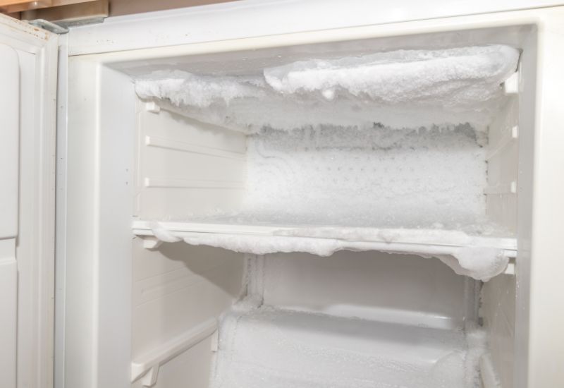 cách xả đá tủ lạnh