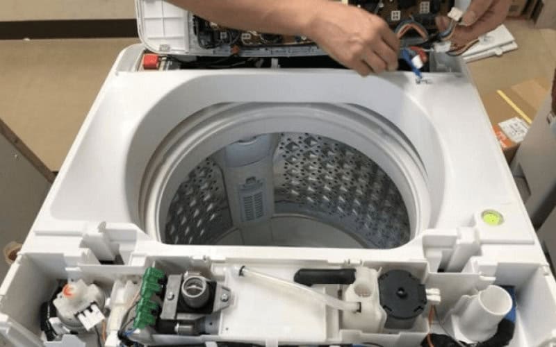 Cách xả nước máy giặt