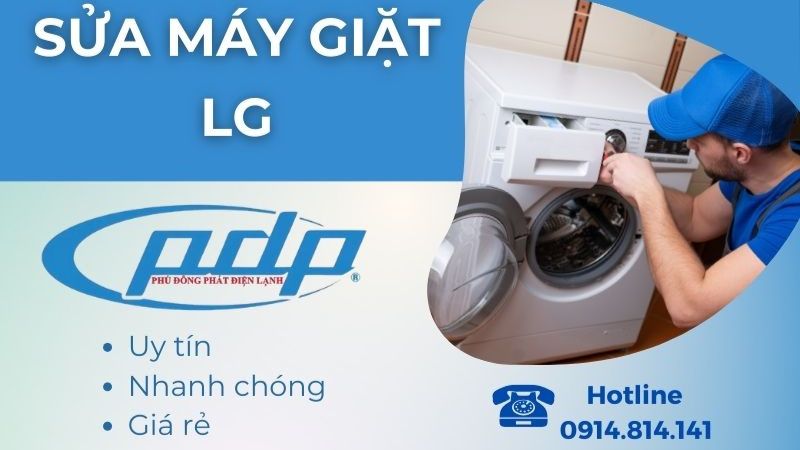 Tổng quan về các mã lỗi phổ biến trên máy giặt LG cửa trên