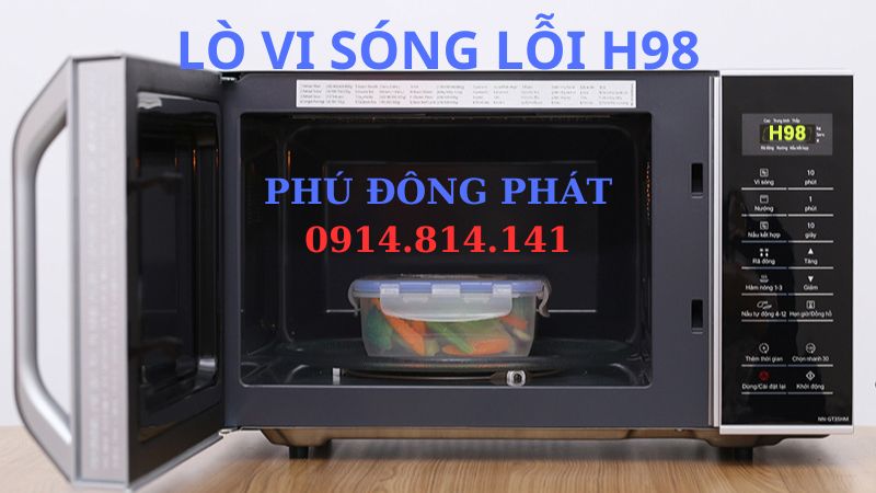 Những lỗi thường gặp khi sử dụng lò vi sóng Panasonic