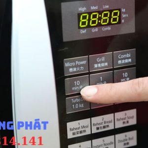 Những lỗi thường gặp khi sử dụng lò vi sóng Panasonic