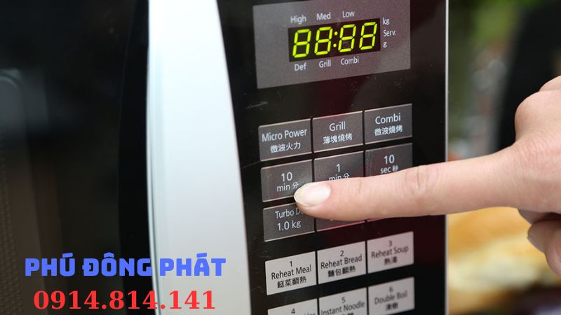 Những lỗi thường gặp khi sử dụng lò vi sóng Panasonic