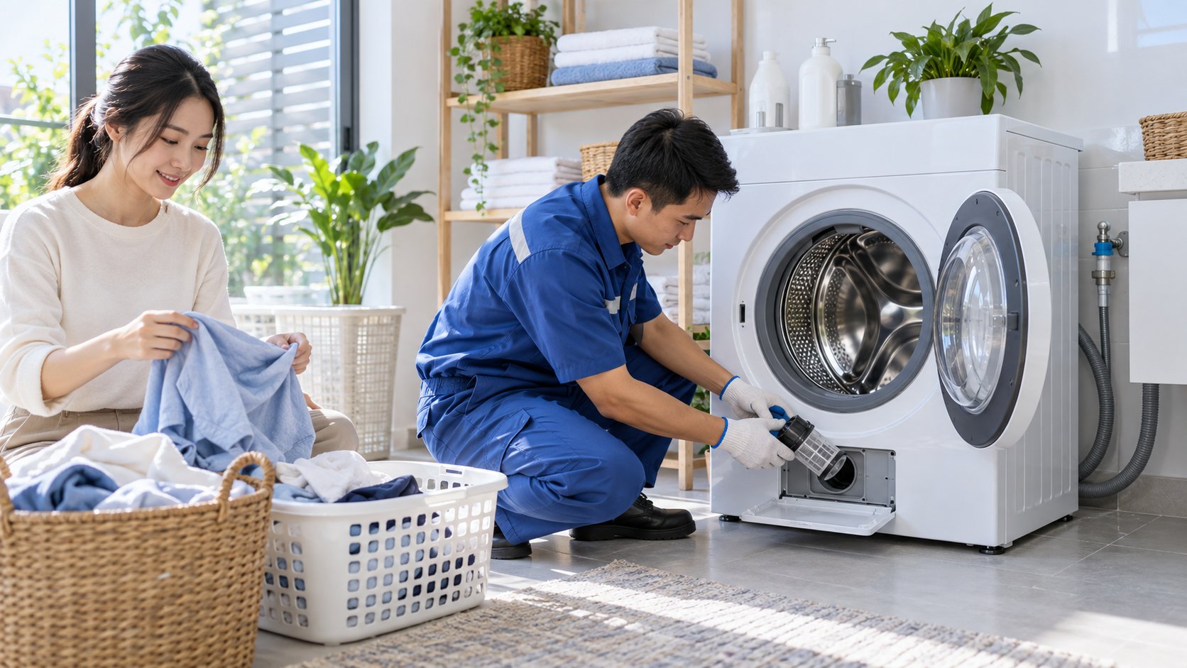 Các lỗi thường gặp của máy giặt Panasonic 3 Ảnh minh hoạ: Lỗi máy giặt Panasonic: Mã lỗi và cách xử lý