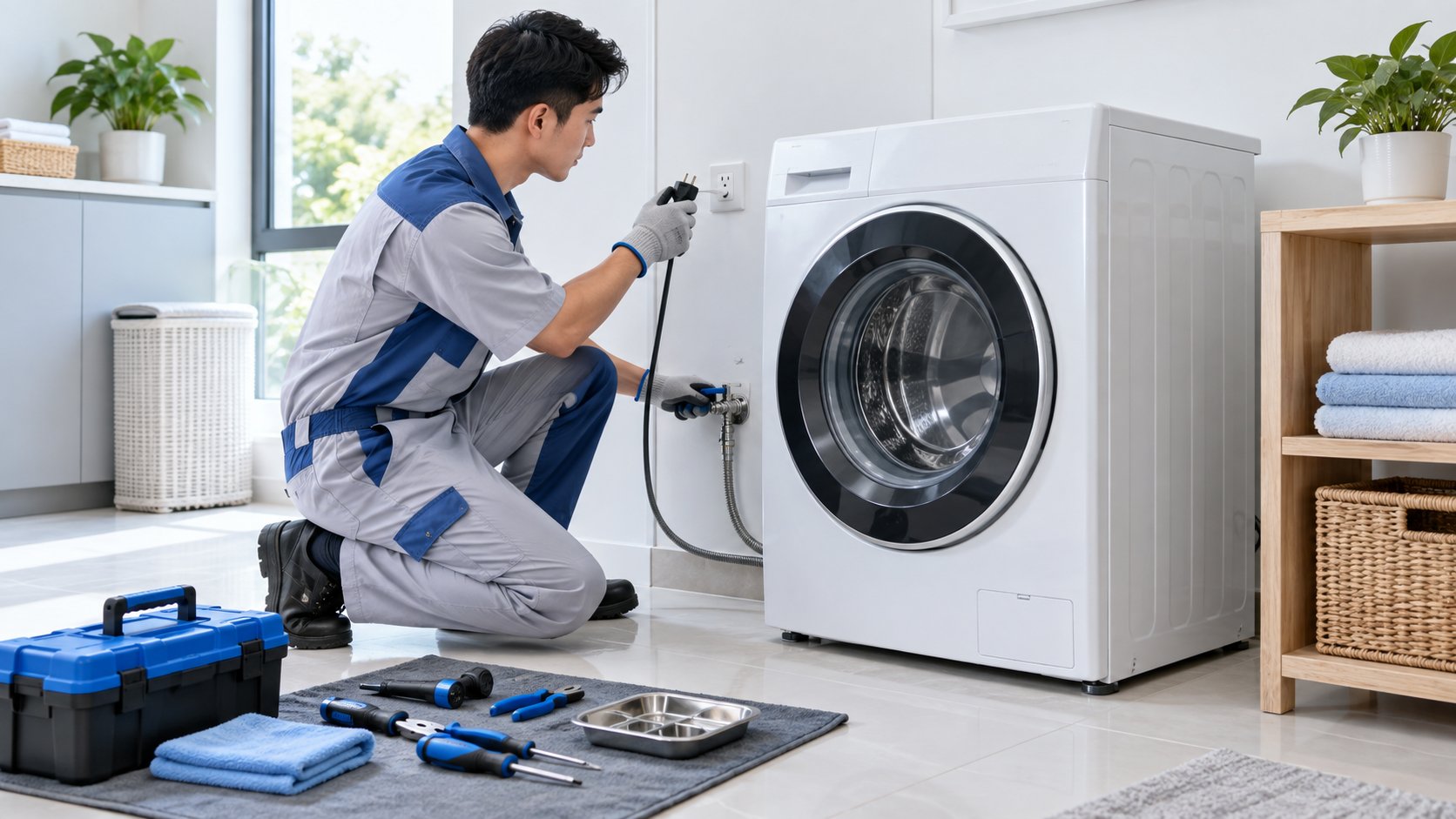 Máy giặt không vắt: Cách kiểm tra và xử lý an toàn 1 Ảnh minh hoạ: Máy giặt không vắt: Cách kiểm tra và xử lý an toàn