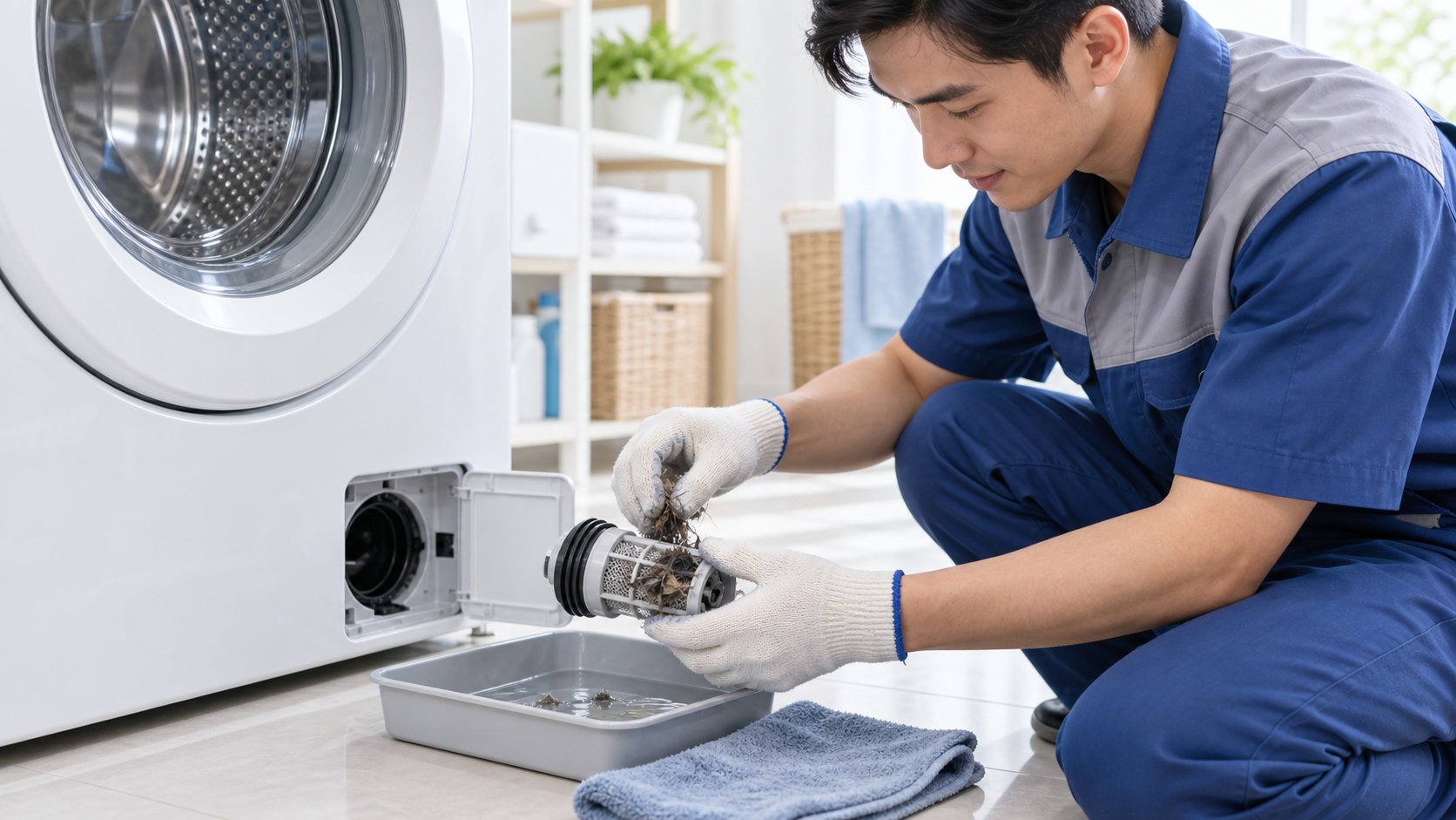 Máy giặt không vắt: Cách kiểm tra và xử lý an toàn 2 Ảnh minh hoạ: Máy giặt không vắt: Cách kiểm tra và xử lý an toàn
