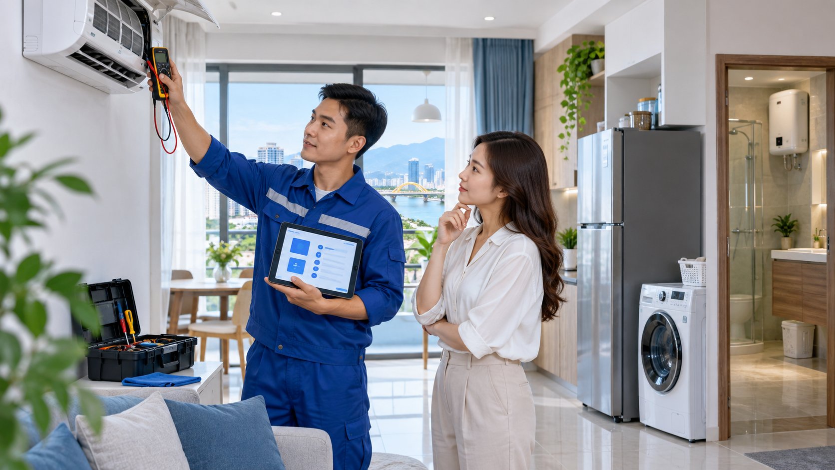 Sửa điện lạnh Đà Nẵng tại nhà, báo giá rõ ràng 2 Ảnh minh hoạ: Sửa điện lạnh Đà Nẵng tại nhà, báo giá rõ ràng
