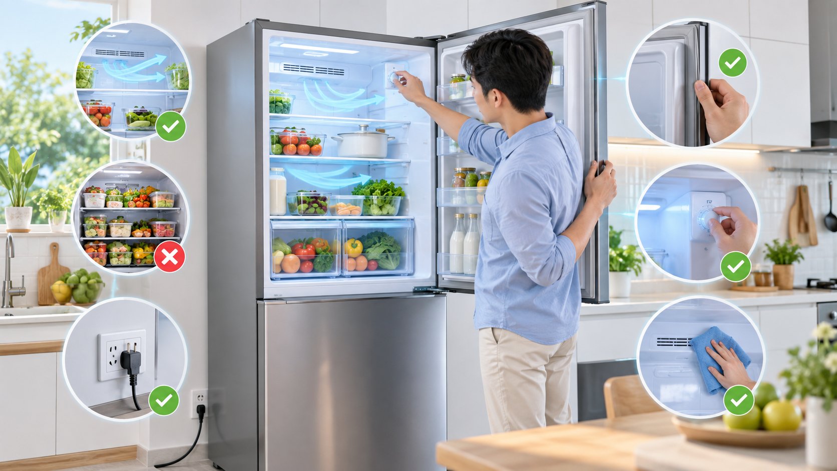 Tủ lạnh không lạnh: Nguyên nhân và cách kiểm tra 3 Ảnh minh hoạ: Tủ lạnh không lạnh: Nguyên nhân và cách kiểm tra