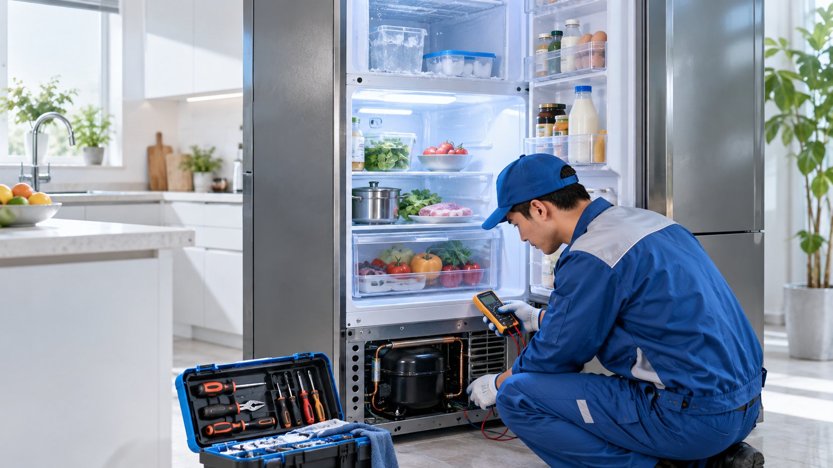Tủ lạnh không lạnh: Nguyên nhân và cách kiểm tra 2 Ảnh minh hoạ: Tủ lạnh không lạnh: Nguyên nhân và cách kiểm tra