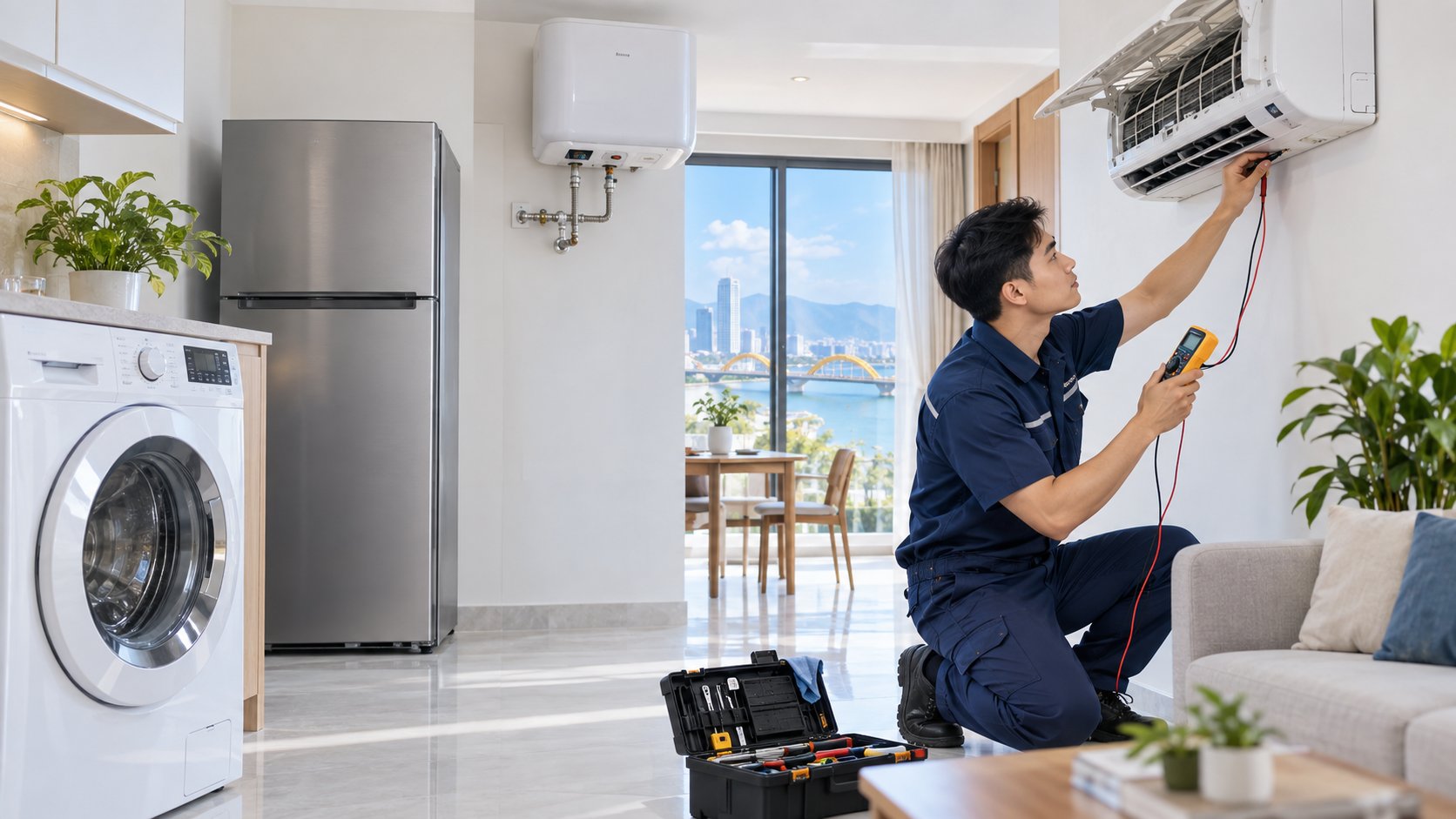 Sửa điện lạnh Đà Nẵng tại nhà, báo giá rõ ràng 1 Ảnh minh hoạ: Sửa điện lạnh Đà Nẵng tại nhà, báo giá rõ ràng