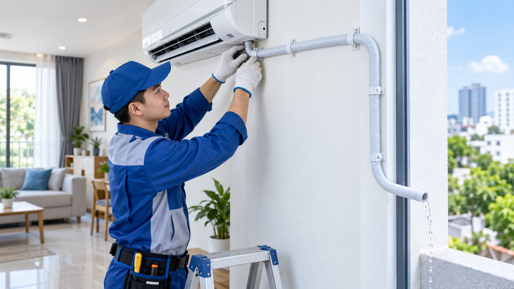 Điều hòa chảy nước: Nguyên nhân và cách xử lý 2 Ảnh minh hoạ: Điều hòa chảy nước: Nguyên nhân và cách xử lý