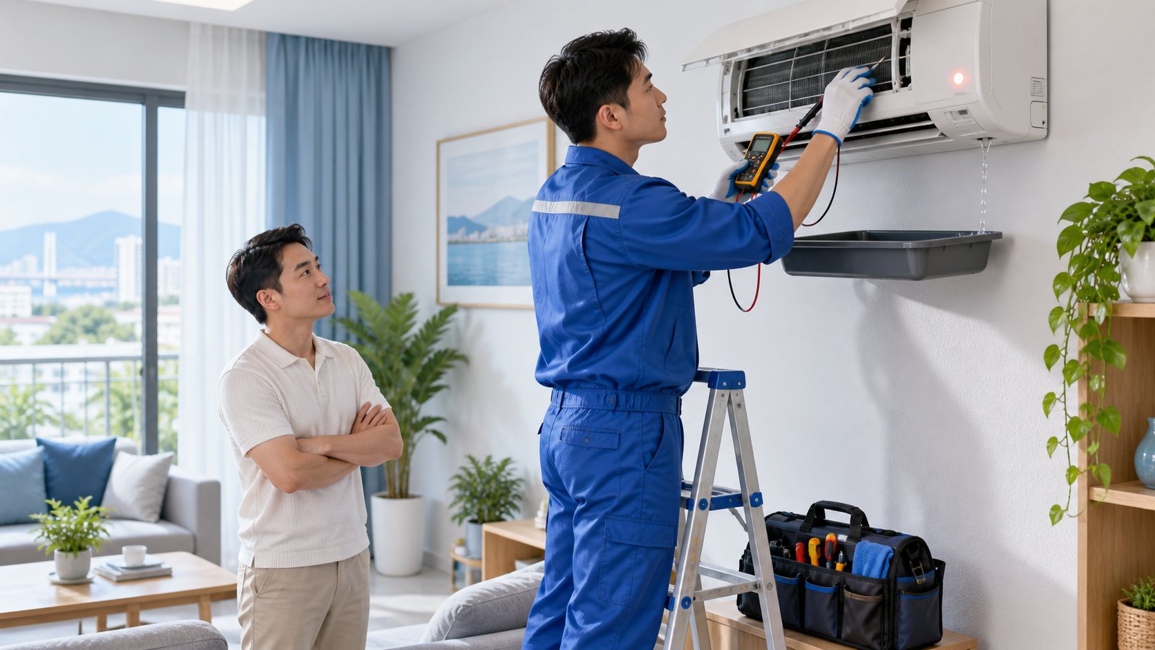 Vệ sinh, sửa điều hòa Đà Nẵng: Khi nào gọi thợ? 2 Ảnh minh hoạ: Vệ sinh, sửa điều hòa Đà Nẵng: Khi nào gọi thợ?