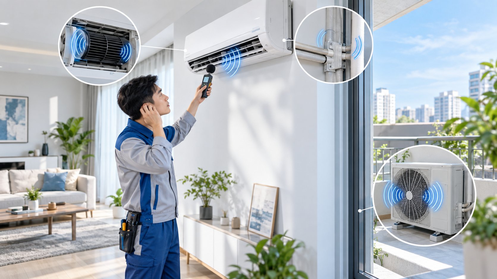 Điều hòa kêu to: Nguyên nhân và cách xử lý 1 Ảnh minh hoạ: Điều hòa kêu to: Nguyên nhân và cách xử lý