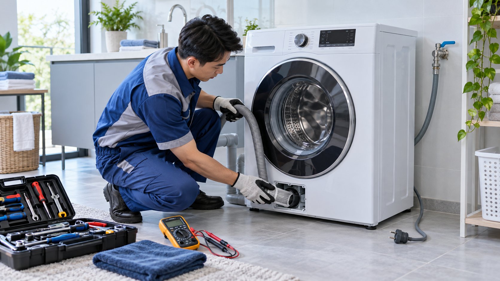 Các lỗi thường gặp của máy giặt Panasonic 2 Ảnh minh hoạ: Lỗi máy giặt Panasonic: Mã lỗi và cách xử lý