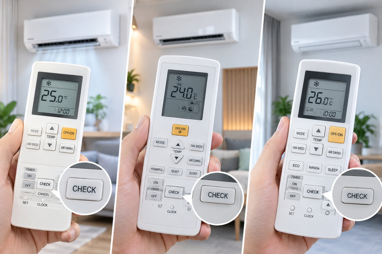 Cách kiểm tra mã lỗi điều hòa Panasonic bằng remote 1 Ảnh minh hoạ: Cách kiểm tra mã lỗi điều hòa Panasonic bằng remote