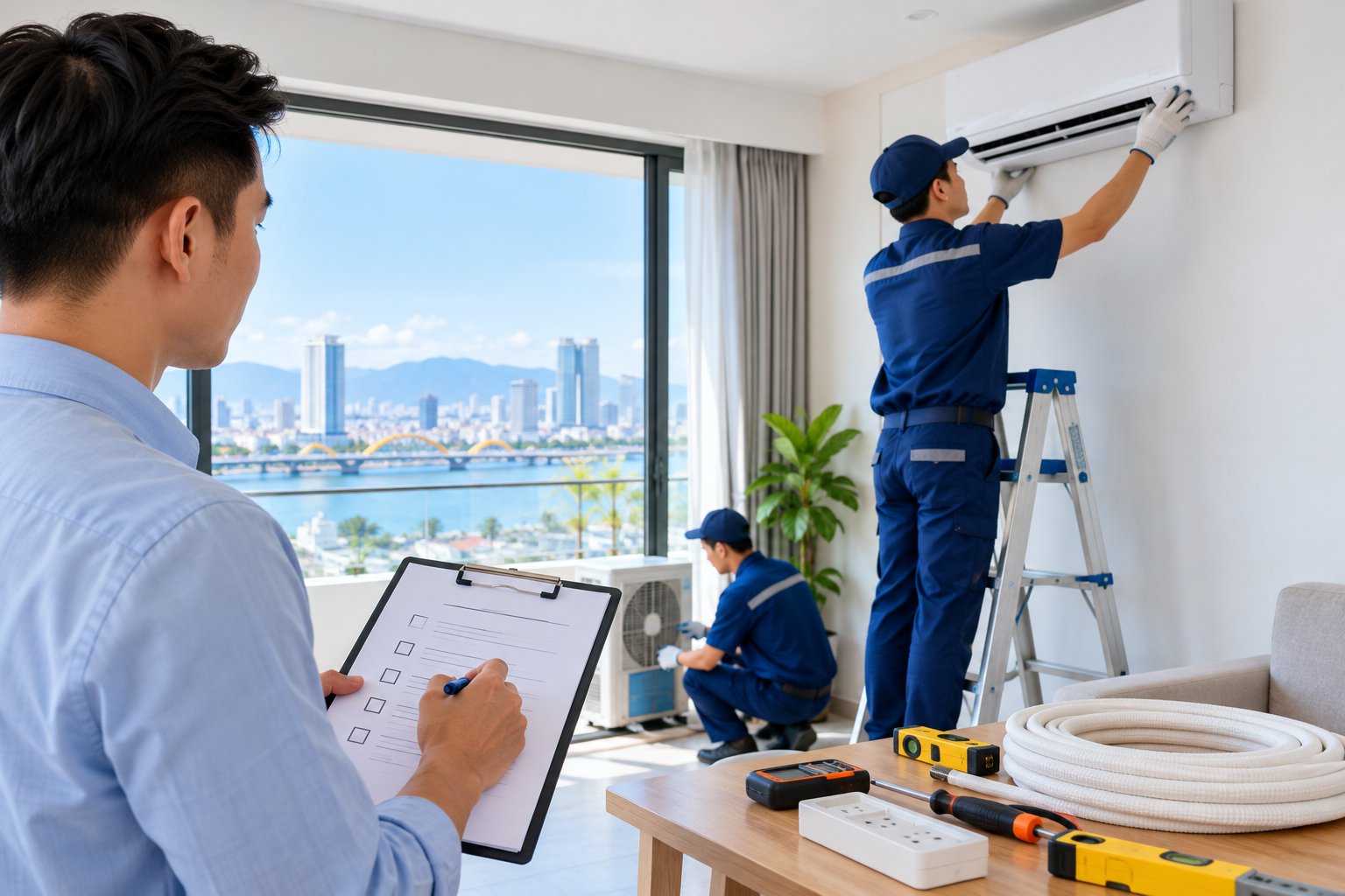 Kinh nghiệm thuê máy lạnh tại Đà Nẵng: Checklist 1 Ảnh minh hoạ: Kinh nghiệm thuê máy lạnh tại Đà Nẵng: Checklist