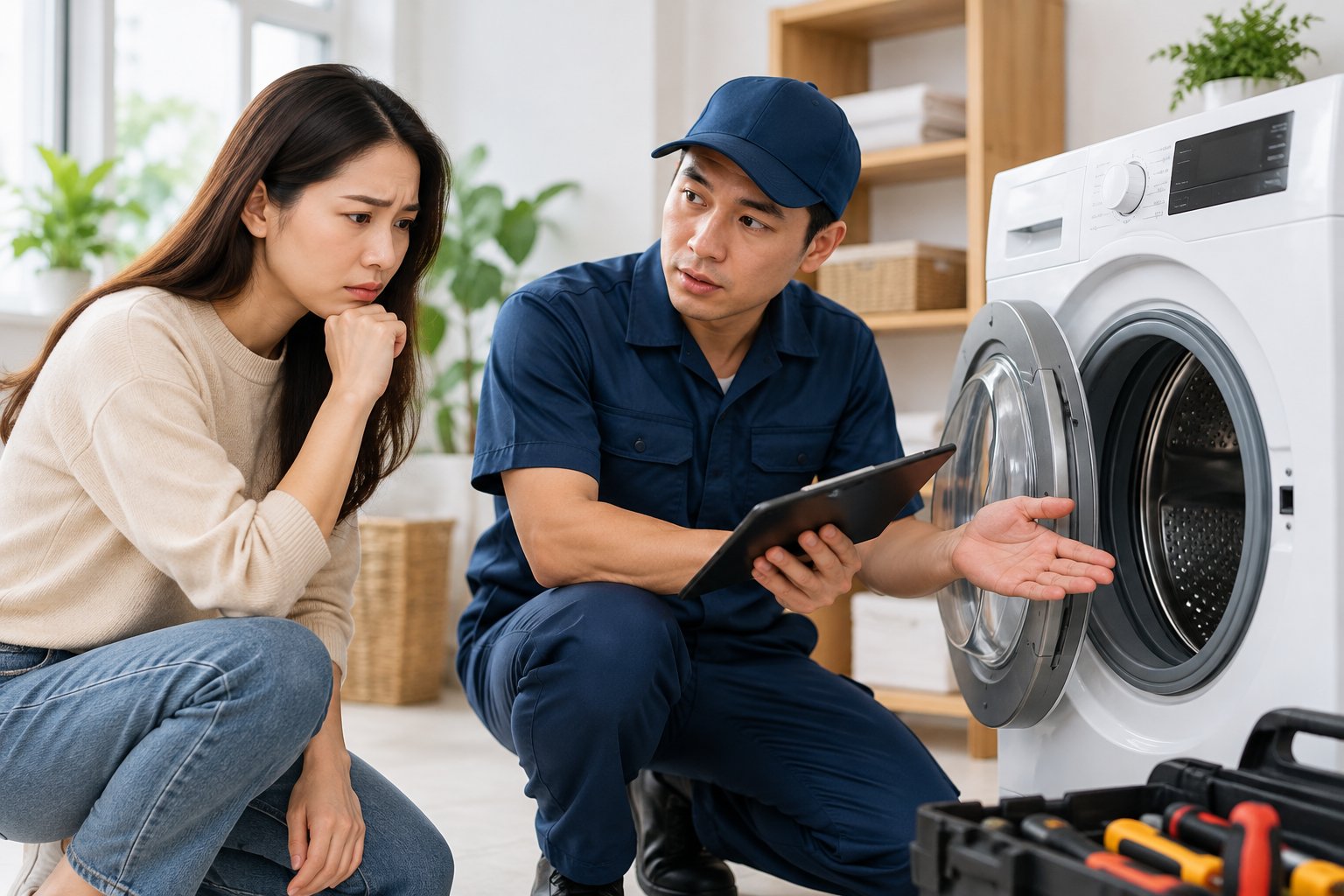 Máy giặt dừng giữa chu trình: cây kiểm tra an toàn 3 Ảnh minh hoạ: Máy giặt dừng giữa chu trình: cây kiểm tra an toàn