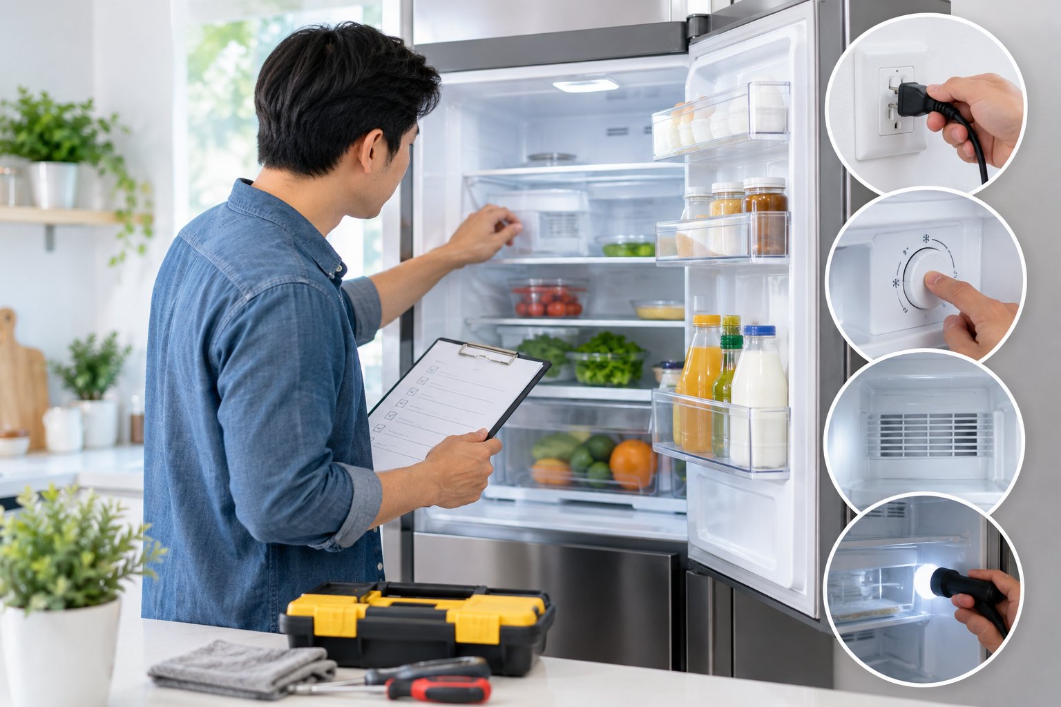 Lỗi thường gặp tủ lạnh Hitachi: Kiểm tra an toàn 2 Ảnh minh hoạ: Lỗi thường gặp tủ lạnh Hitachi: Kiểm tra an toàn