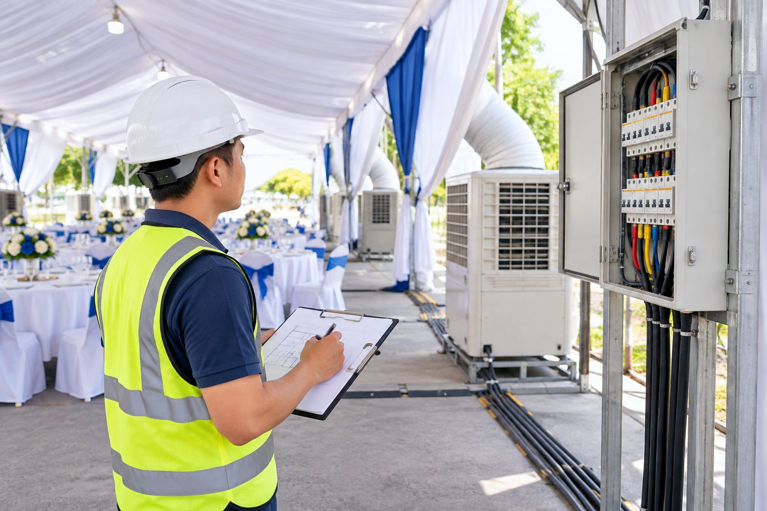 Thuê máy lạnh cho nhà bạt: Checklist cần chuẩn bị 2 Ảnh minh hoạ: Thuê máy lạnh cho nhà bạt: Checklist cần chuẩn bị