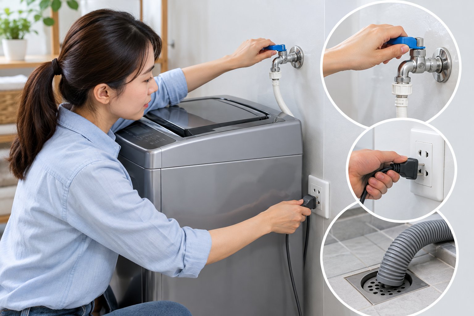 Máy giặt cấp nước liên tục: nguyên nhân, cách xử lý 1 Ảnh minh hoạ: Máy giặt cấp nước liên tục: nguyên nhân, cách xử lý