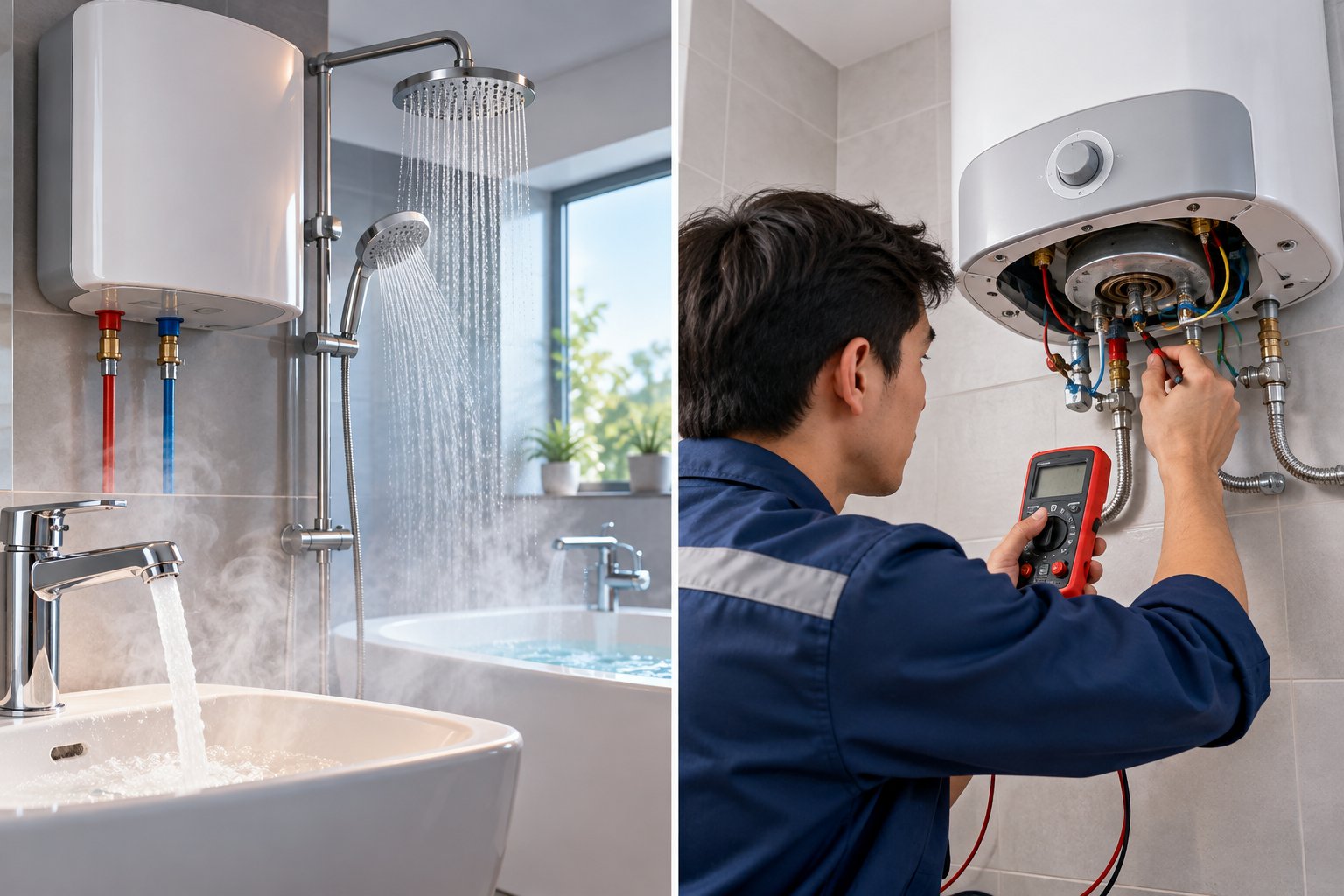 Nước nóng nhanh hết: Nguyên nhân và cách kiểm tra 1 Ảnh minh hoạ: Nước nóng nhanh hết: Nguyên nhân và cách kiểm tra