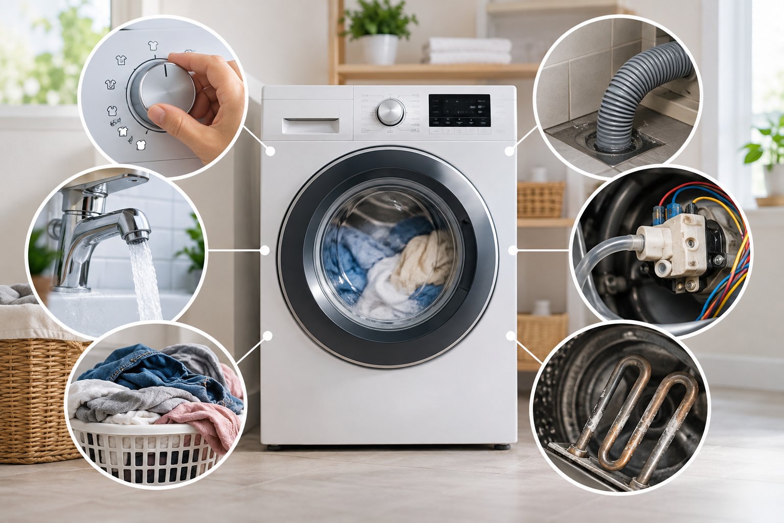 Máy giặt giặt quá lâu: Cách kiểm tra an toàn 2 Ảnh minh hoạ: Máy giặt giặt quá lâu: Cách kiểm tra an toàn