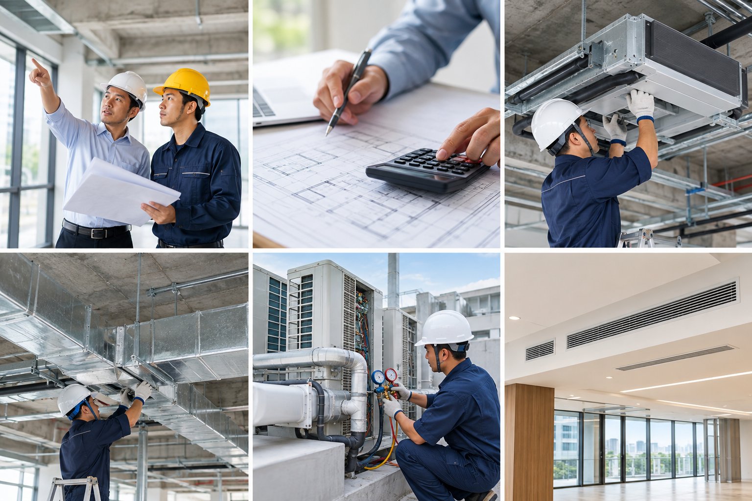 Thi công máy lạnh ống gió Đà Nẵng: Quy trình chuẩn 1 Ảnh minh hoạ: Thi công máy lạnh ống gió Đà Nẵng: Quy trình chuẩn