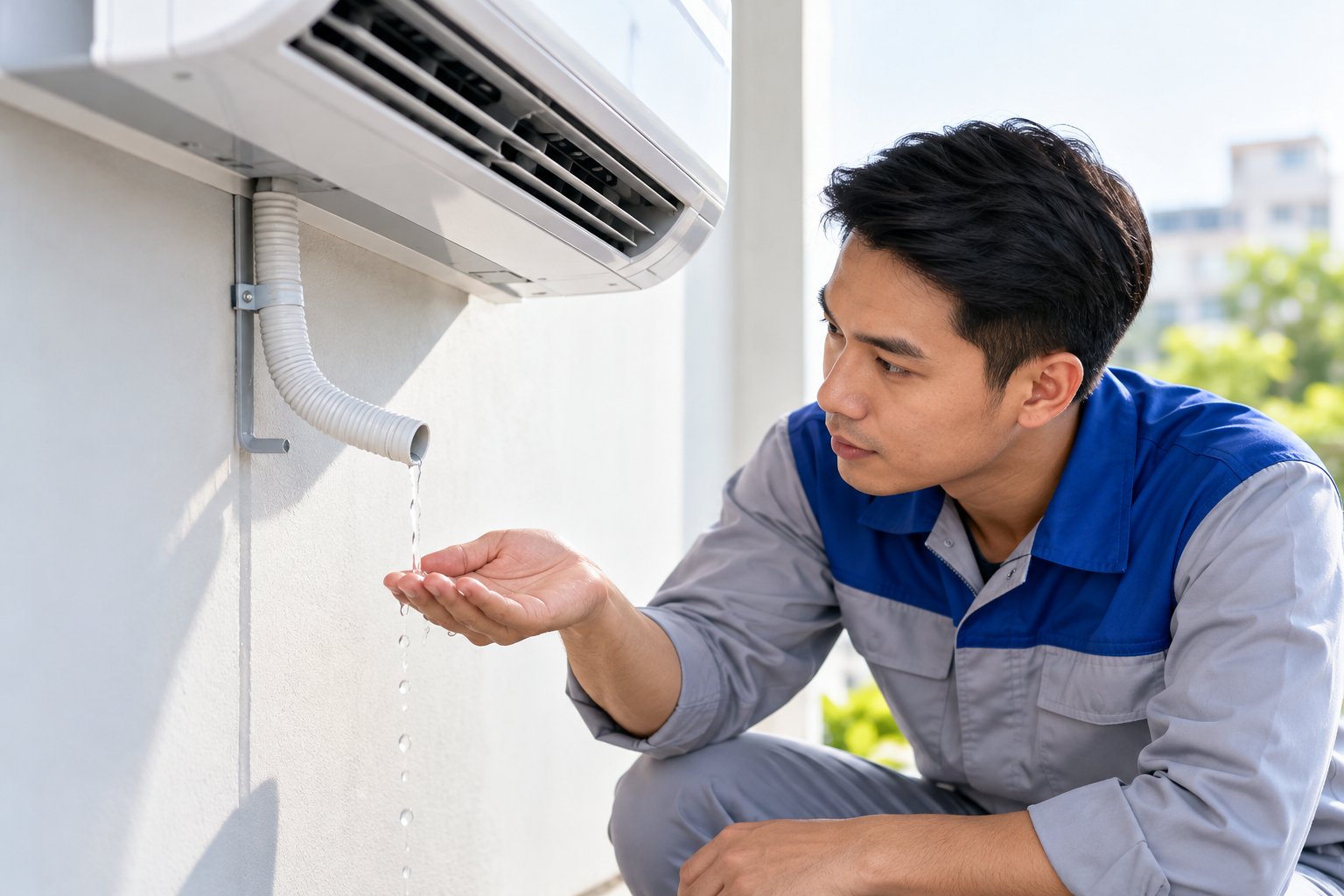 Cách lắp ống thoát nước điều hòa hạn chế rò nước 2 Ảnh minh hoạ: Cách lắp ống thoát nước điều hòa hạn chế rò nước