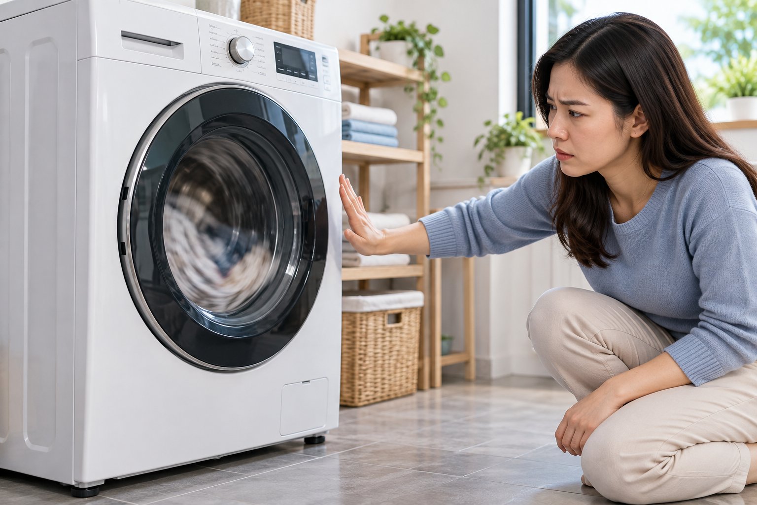 Máy giặt rung lắc mạnh: Nguyên nhân và cách kiểm tra 2 Ảnh minh hoạ: Máy giặt rung lắc mạnh: Nguyên nhân và cách kiểm tra