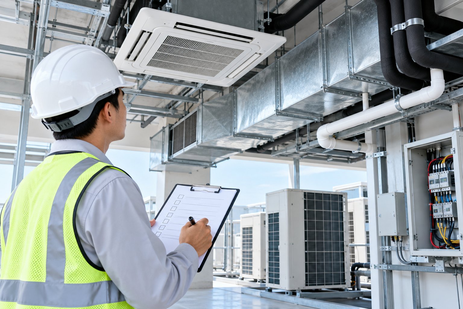 Nghiệm thu hệ thống điều hòa: Checklist bàn giao 1 Ảnh minh hoạ: Nghiệm thu hệ thống điều hòa: Checklist bàn giao