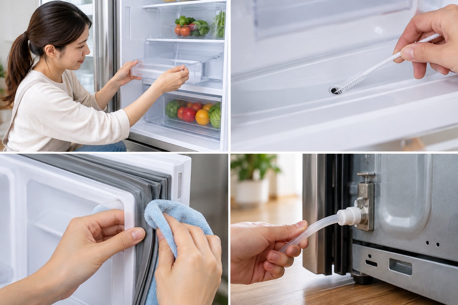 Tủ lạnh chảy nước ra sàn: Cách tìm đúng nguyên nhân 2 Ảnh minh hoạ: Tủ lạnh chảy nước ra sàn: Cách tìm đúng nguyên nhân