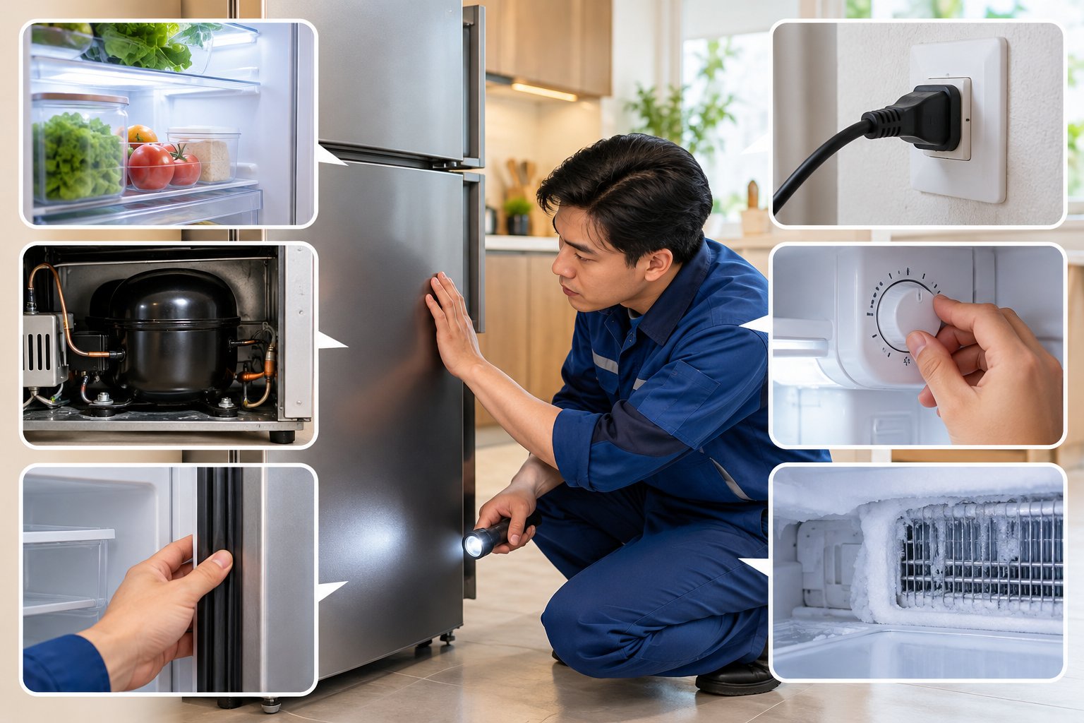 Tủ lạnh kêu tạch tạch: Khi nào là bất thường? 2 Ảnh minh hoạ: Tủ lạnh kêu tạch tạch: Khi nào là bất thường?