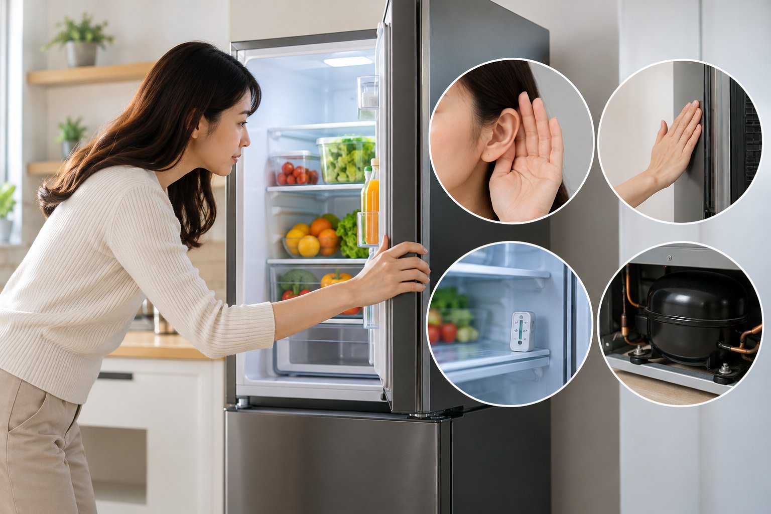 Tủ lạnh kêu tạch tạch: Khi nào là bất thường? 1 Ảnh minh hoạ: Tủ lạnh kêu tạch tạch: Khi nào là bất thường?