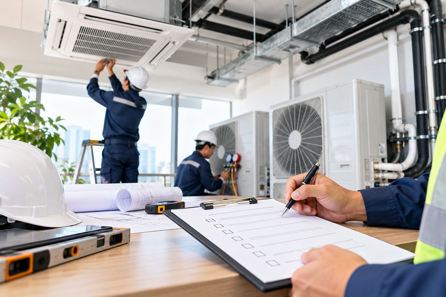 Nghiệm thu hệ thống điều hòa: Checklist bàn giao 2 Ảnh minh hoạ: Nghiệm thu hệ thống điều hòa: Checklist bàn giao