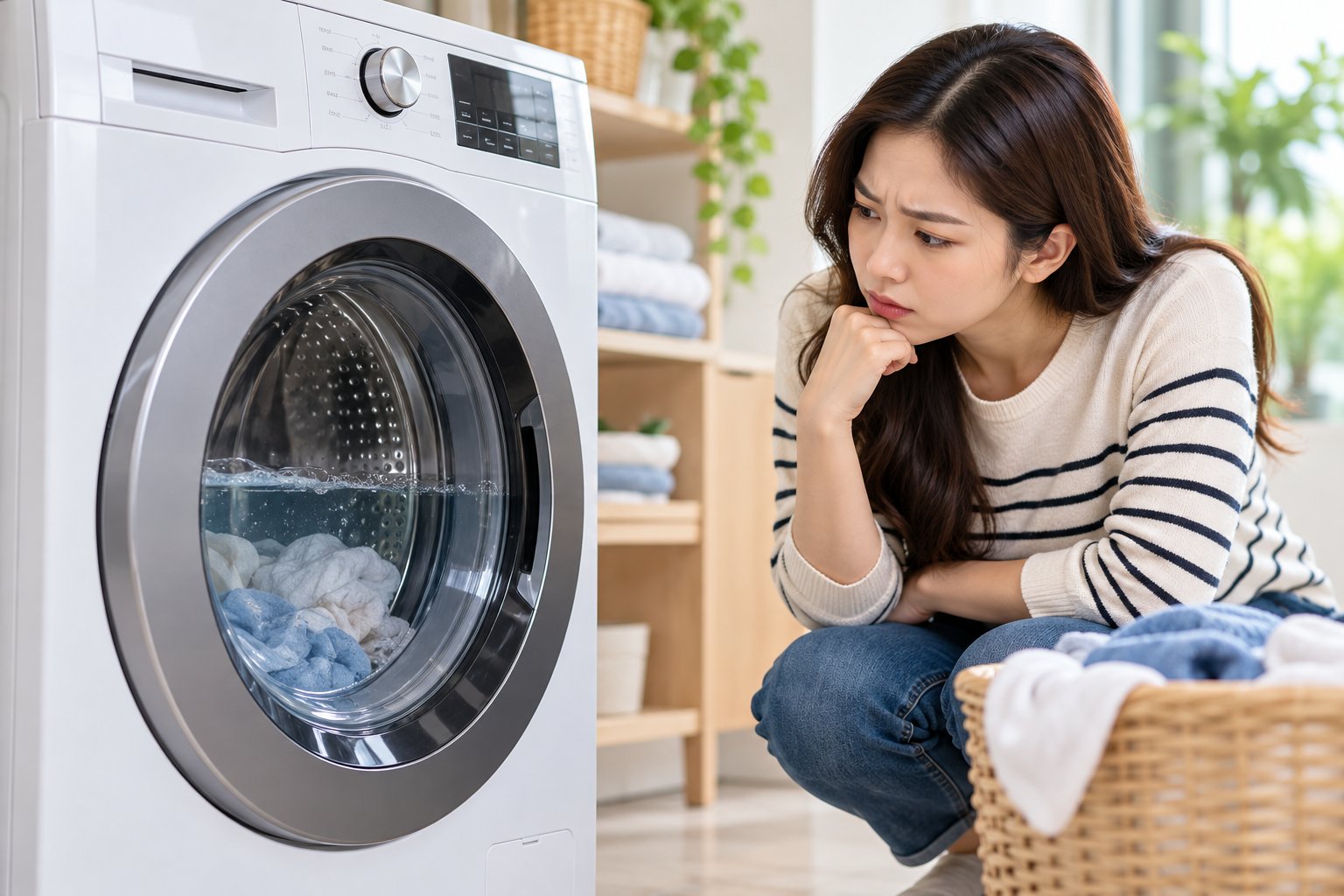 Máy giặt không quay lồng khi giặt: kiểm tra an toàn 1 Ảnh minh hoạ: Máy giặt không quay lồng khi giặt: kiểm tra an toàn