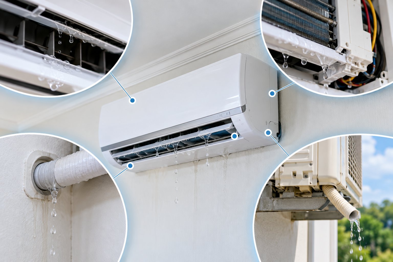 Điều hòa bị chảy nước: Tìm nguyên nhân và xử lý 1 Ảnh minh hoạ: Điều hòa bị chảy nước: Tìm nguyên nhân và xử lý