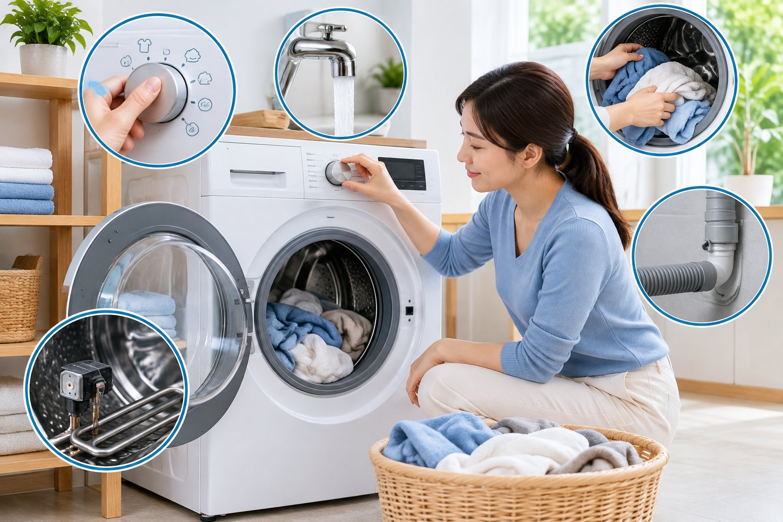 Máy giặt giặt quá lâu: Cách kiểm tra an toàn 3 Ảnh minh hoạ: Máy giặt giặt quá lâu: Cách kiểm tra an toàn
